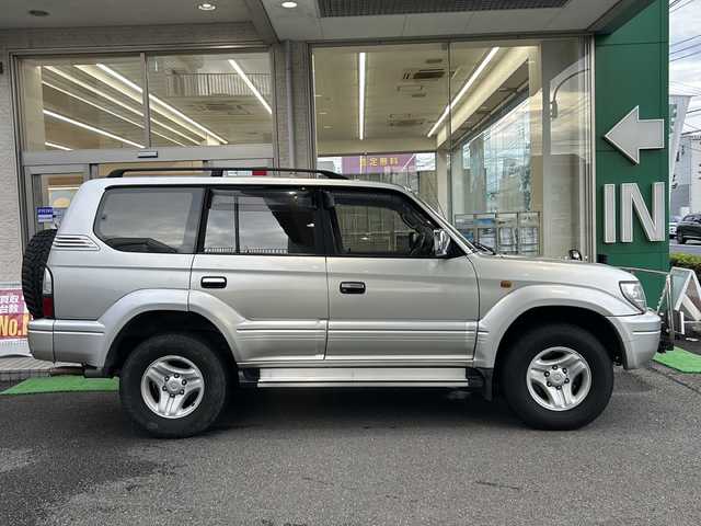 トヨタ ランドクルーザー プラド TX－LTD 高知県 2000(平12)年 18.4万km シルバーM/シルバーM ４ＷＤ/ウインチ/ルーフレール/グリルガード/ディーゼル/アップルカープレイ/アンドロイドオート