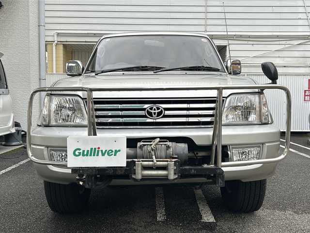 トヨタ ランドクルーザー プラド TX－LTD 高知県 2000(平12)年 18.4万km シルバーM/シルバーM ４ＷＤ/ウインチ/ルーフレール/グリルガード/ディーゼル/アップルカープレイ/アンドロイドオート