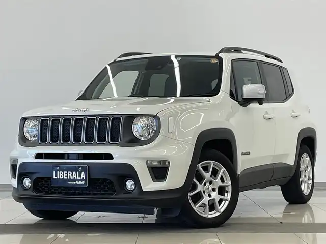 クライスラー・ジープ ジープ レネゲード リミテッド 岡山県 2023(令5)年 4.3万km 白 ブラックレザーシート/シートヒーター/ステアリングヒーター/ACC/自動緊急ブレーキ/レーンセンス警告/ParkSence/リアParkSence/ブラインドスポット警告/オートライト/オートワイパー/アイドリングストップ/アダプティブヘッドライト/純正メモリナビ/リアカメラ/フルセグTV/Bluetooth/USB/AUX/ETC2.0/JEEP純正ドラレコ（F/R）/自動防眩ミラー/ハロゲンヘッドライト/電動格納ミラー