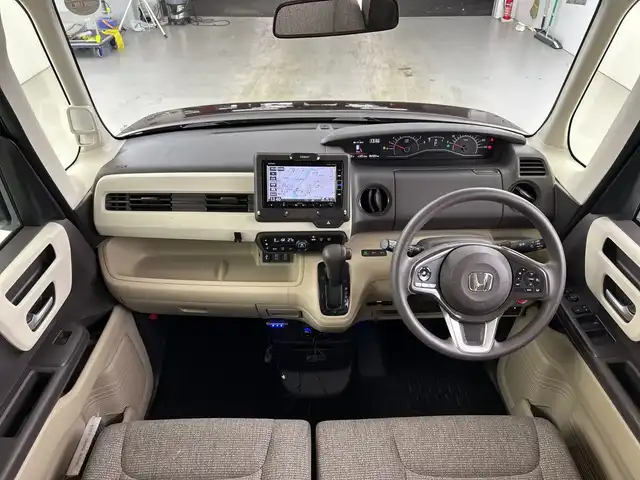 ホンダ Ｎ ＢＯＸ G L ホンダセンシング 愛知県 2019(平31)年 6.3万km プレミアムアガットブラウンP 禁煙車/ワンオーナー/純正７インチナビ/（CD/DVD/Bluetooth/フルセグTV/SD/USB)/バックカメラ/ホンダセンシング/・衝突軽減ブレーキ/・車線逸脱警報システム/・オートマチックハイビーム/・アダプティブクルーズコントロール/・誤発進抑制機能/ETC/パワースライドドア/アイドリングストップ/LEDヘッドライト/オートライト/スマートキー/スペアキー1本/プッシュスタート/純正フロアマット/チップアップシート/ベンチシート/横滑り防止装置/電動格納ミラー