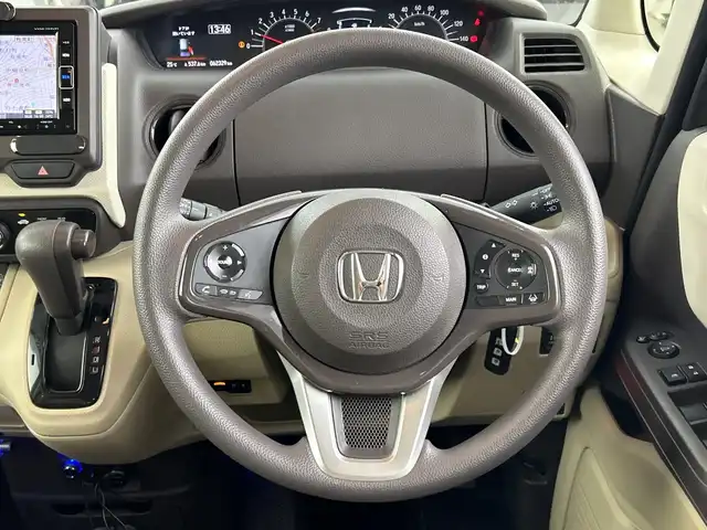 ホンダ Ｎ ＢＯＸ G L ホンダセンシング 愛知県 2019(平31)年 6.3万km プレミアムアガットブラウンP 禁煙車/ワンオーナー/純正７インチナビ/（CD/DVD/Bluetooth/フルセグTV/SD/USB)/バックカメラ/ホンダセンシング/・衝突軽減ブレーキ/・車線逸脱警報システム/・オートマチックハイビーム/・アダプティブクルーズコントロール/・誤発進抑制機能/ETC/パワースライドドア/アイドリングストップ/LEDヘッドライト/オートライト/スマートキー/スペアキー1本/プッシュスタート/純正フロアマット/チップアップシート/ベンチシート/横滑り防止装置/電動格納ミラー