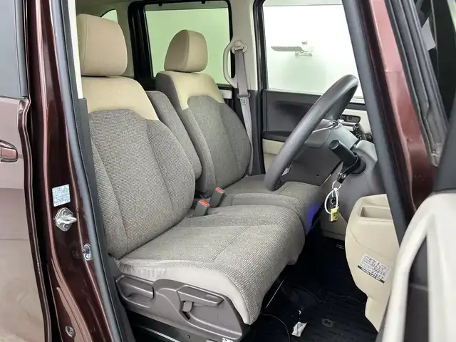 ホンダ Ｎ ＢＯＸ G L ホンダセンシング 愛知県 2019(平31)年 6.3万km プレミアムアガットブラウンP 禁煙車/ワンオーナー/純正７インチナビ/（CD/DVD/Bluetooth/フルセグTV/SD/USB)/バックカメラ/ホンダセンシング/・衝突軽減ブレーキ/・車線逸脱警報システム/・オートマチックハイビーム/・アダプティブクルーズコントロール/・誤発進抑制機能/ETC/パワースライドドア/アイドリングストップ/LEDヘッドライト/オートライト/スマートキー/スペアキー1本/プッシュスタート/純正フロアマット/チップアップシート/ベンチシート/横滑り防止装置/電動格納ミラー