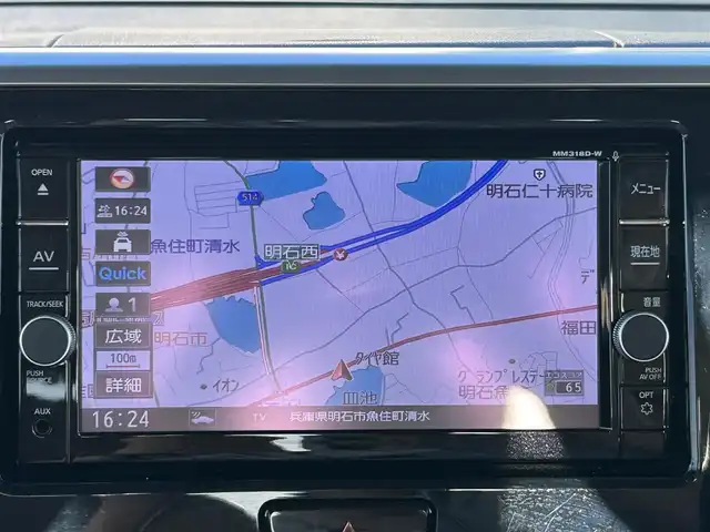 日産 デイズ ルークス 兵庫県 2018(平30)年 6.5万km アッシュブラウンM 純正ナビ/フルセグTV/BTオーディオ/CD/DVD/AUX/アラウンドビューモニター/ETC/ステアリングスイッチ/エマージェンシーブレーキ/両側パワースライドドア/オートハイビーム/LEDヘッドライト/純正フロアマット/純正ドアバイザー