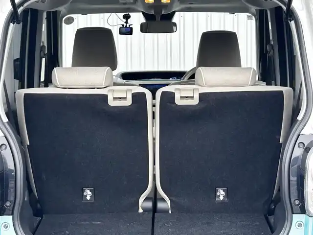 ダイハツ ムーヴ キャンバス G メイクアップ リミテッド　SAⅢ 静岡県 2020(令2)年 5.3万km パールホワイトⅢ/ファインミントメタリック 2トーン ワンオーナー/純正ナビ（BT/フルセグTV/CD/DVD）/ドラレコ/両側パワースライドドア/サイド/全周囲/バックカメラ/純正フロアマット/保証書/取説