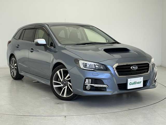 スバル レヴォーグ 1．6GT－S アイサイト 千葉県 2014(平26)年 4.8万km スティールブルーグレーM 禁煙車/社外ナビ（CD/DVD/BT/フルセグ）/バックカメラ/前方ドラレコ/ETC/前席パワーシート/アイサイト/追従機能付クルーズコントロール/衝突被害軽減ブレーキ/レーンキープアシスト/LEDヘッドライト/オートライト/パドルシフト/アイドリングストップ/電動パーキングブレーキ/プッシュスタート/スマートキー
