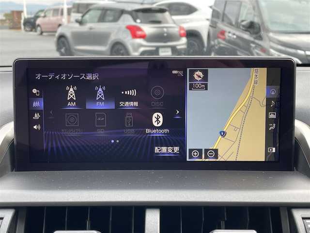 レクサス ＮＸ 300h Iパッケージ 島根県 2018(平30)年 8万km ソニックチタニウム レクサスセーフティセンス/純正ナビ/CD/DVD/Blu-ray/Bluetooth/DTV/F/S/Rカメラ/レーダークルーズコントロール/レーンキープ/三眼LEDオートライト/オートマチックハイビーム /ステアリングスイッチ/ステアリングヒーター/白革シート/シートヒーター /パワーシート/メモリーシート /パワーバックドア /ドライブレコーダー /ビルトインETC2.0/純正フロアマット/純正ドアバイザー/スマートキー/スペアキー /カードキー/プッシュスタート /TVキャンセラー/パドルシフト