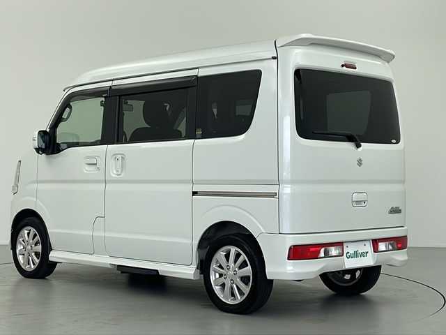 スズキ エブリィ ワゴン PZターボ スペシャル ハイルーフ 岐阜県 2018(平30)年 5.1万km パールホワイト 純正ナビ/（BT/フルセグ/CD/DVD/SD/USB）/衝突軽減ブレーキ/ターボ/ハイルーフ/両側パワースライドドア/ドライブレコーダー前/ETC/スマートキー/プッシュスタート/ステアリングスイッチ/フォグランプ/オートライト/純正ドアバイザー/純正フロアマット/純正アルミホイール/横滑り防止