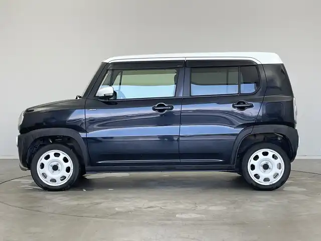 スズキ ハスラー Jスタイル 新潟県 2015(平27)年 8.6万km ブルーイッシュブラックパール 社外メモリーナビ/プッシュスタート/前席両側シートヒーター/レーダーブレーキサポート/オートライト