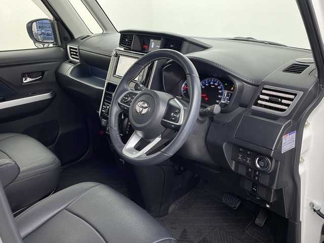 トヨタ ルーミー カスタムG 栃木県 2021(令3)年 3.7万km ホワイトパールクリスタルシャイン 純正SDナビ/スマートアシスト/・衝突軽減ブレーキ/・コーナーセンサー/・レーダークルーズコントロール/・先行車発進お知らせ/・車線逸脱警報/両側電動スライドドア/バックカメラ/ETC/レザー調シートカバー/ステアリングリモコン/スマートキー×2/LEDヘッドライト/フォグランプ/電動パーキングブレーキ