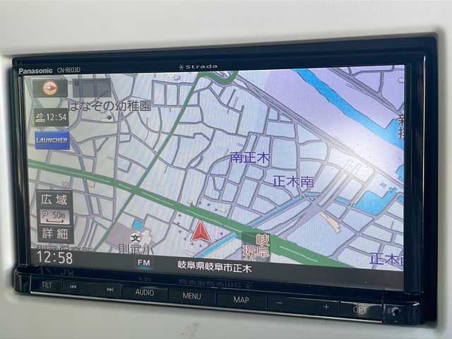 スズキ ラパン X 岐阜県 2016(平28)年 4万km フレンチミントパールメタリック 禁煙車/社外SDナビ/AM/Fm/CD/DVD/BT/SD/MSV/フルセグTV/バックカメラ/衝突軽減ブレーキ/横滑り防止/アイドリングストップ/ETC/純正アルミホイール/ドアバイザー/スマートキー/オートライト/プッシュスタート