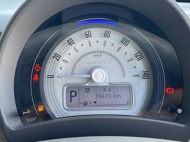 スズキ ラパン X 岐阜県 2016(平28)年 4万km フレンチミントパールメタリック 禁煙車/社外SDナビ/AM/Fm/CD/DVD/BT/SD/MSV/フルセグTV/バックカメラ/衝突軽減ブレーキ/横滑り防止/アイドリングストップ/ETC/純正アルミホイール/ドアバイザー/スマートキー/オートライト/プッシュスタート