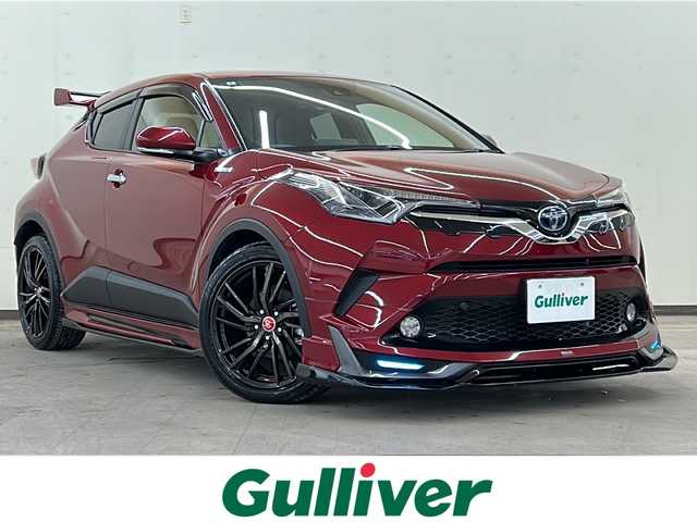 トヨタ Ｃ－ＨＲ S LEDエディション 道央・札幌 2018(平30)年 1万km センシュアルレッドマイカ ・社外SDナビ（DVD&CD&BT&フルセグ）/・ドアバイザー/・電動格納ミラー/・ウインカーミラー/・モデリスタフルエアロ/・社外マフラー/・社外AW/・ETC/・LEDヘッドライト/・フォグランプ/・プッシュスタート/・フォグランプ/・オートライト/・レーンキープアシスト/・純正AW冬タイヤ付き