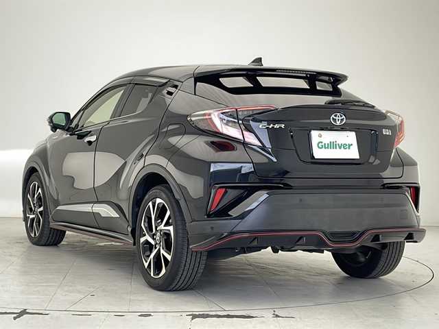 トヨタ Ｃ－ＨＲ G 沖縄県 2017(平29)年 8.4万km ブラックマイカ ワンオーナー/社外9インチナビ(MDV-M907HDF)/（フルセグTV　DVD　Bluetooth接続　HDMI　USB）/バックカメラ/ETC/ドライブレコーダー/トヨタセーフティセンス/ハーフレザーシート/シートヒーター/スマートキー　/スペアキー/プッシュスタート/クリアランスソナー/純正フロアマット/純正18インチアルミホイール/ドアバイザー/保証書/取扱説明書