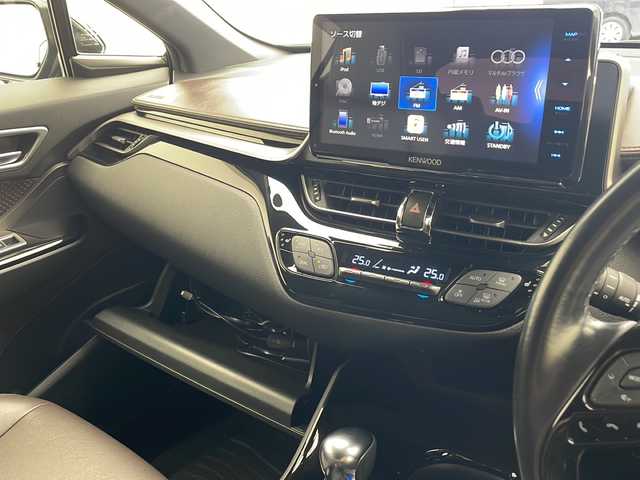 トヨタ Ｃ－ＨＲ G 沖縄県 2017(平29)年 8.4万km ブラックマイカ ワンオーナー/社外9インチナビ(MDV-M907HDF)/（フルセグTV　DVD　Bluetooth接続　HDMI　USB）/バックカメラ/ETC/ドライブレコーダー/トヨタセーフティセンス/ハーフレザーシート/シートヒーター/スマートキー　/スペアキー/プッシュスタート/クリアランスソナー/純正フロアマット/純正18インチアルミホイール/ドアバイザー/保証書/取扱説明書