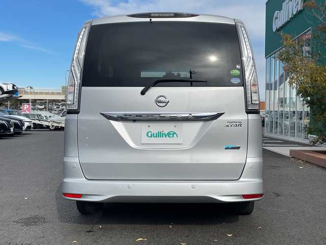 日産 セレナ HWS S HV Vセレ +SeftyⅡ 茨城県 2016(平28)年 5.2万km ブリリアントシルバー 純正ナビ /-BT/AM/FM/TV/両側パワースライドドア /アラウンドビューモニター /衝突軽減システム /フリップダウンモニター (Alpine)/コーナーセンサー前後 /クルーズコントロール /ドライブレコーダー /純正アルミホイール /ETC/プッシュスタート