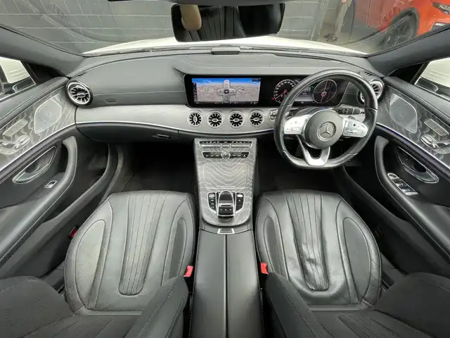 メルセデス・ベンツ ＣＬＳ２２０ｄ スポーツ エクスクルーシブPKG 静岡県 2018(平30)年 6万km ダイヤモンドホワイト サンルーフ/エクスクルーシブパッケージ/・黒革シート/・Burmesterサウンド/・シートベンチレーター/レーダーセーフティーパッケージ/ヘッドアップディスプレイ/アンビエントライト/COMANDOシステム/(Bluetooth/CarPlay/USB/フルセグ)/メモリー付きパワーシート/全席シートヒーター/ドアミラーメッキキャップ/BLIS/ESP/ACC/電動リアゲート/AFS/LEDライト/360°カメラ/ETC/ドライブレコーダー