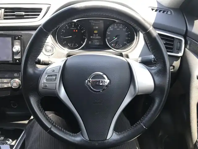日産 エクストレイル 20X エマージェンシーブレーキ 栃木県 2017(平29)年 8.7万km ダークメタルグレー 株)IDOMが運営する【じしゃロン小山店】の自社ローン専用車両になります。こちらは現金またはオートローンご利用時の価格です。自社ローンご希望の方は別途その旨お申付け下さい//禁煙車/純正ワンセグナビ/（CD/DVD/AM/FMラジオ）/スマートキー/プッシュスタート/バックカメラ/ＥＴＣ/エマージェンシーブレーキ/シートヒーター/アイドリングストップ/ステアリングリモコン/電動格納ドアミラー/パワーウインドウ/防眩ミラー/オートライト