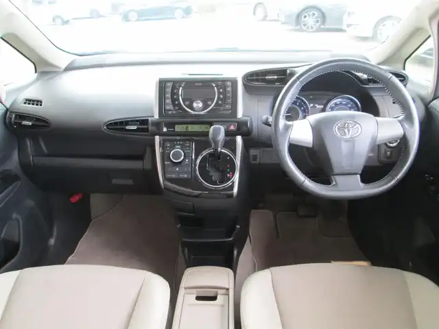 トヨタ ウィッシュ 1．8G 千葉県 2012(平24)年 3.6万km ホワイトパールクリスタルシャイン ワンオーナー/純正オーディオCD/ウインカードアミラー/革巻きステアリング/HIDヘッドライト/プッシュスタート/フォグランプ/スマートキー/純正ETC/nanoe