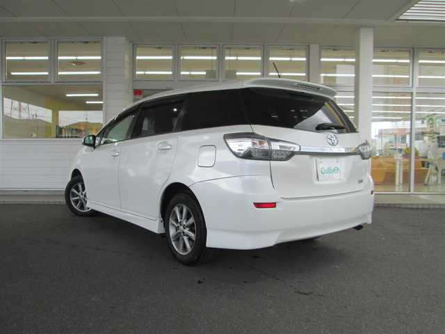 トヨタ ウィッシュ 1．8G 千葉県 2012(平24)年 3.6万km ホワイトパールクリスタルシャイン ワンオーナー/純正オーディオCD/ウインカードアミラー/革巻きステアリング/HIDヘッドライト/プッシュスタート/フォグランプ/スマートキー/純正ETC/nanoe