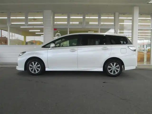 トヨタ ウィッシュ 1．8G 千葉県 2012(平24)年 3.6万km ホワイトパールクリスタルシャイン ワンオーナー/純正オーディオCD/ウインカードアミラー/革巻きステアリング/HIDヘッドライト/プッシュスタート/フォグランプ/スマートキー/純正ETC/nanoe