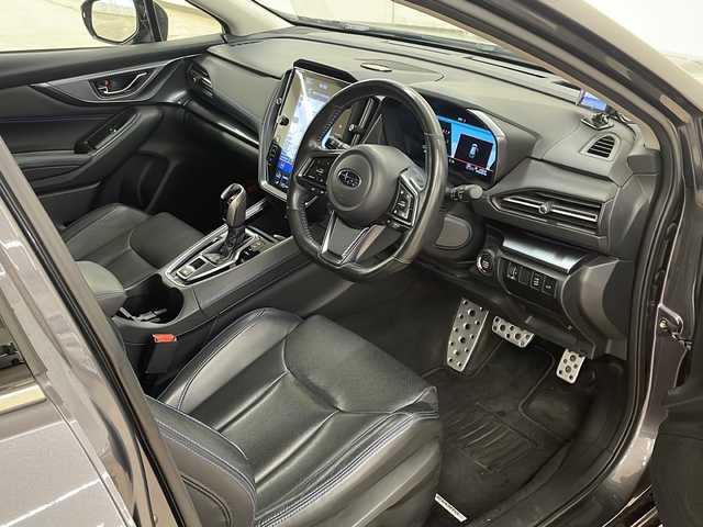スバル レヴォーグ 1．8GT－H EX 道央・札幌 2021(令3)年 4.5万km マグネタイトグレーメタリック /４WD//1.8Lターボ//アイサイト//アイドリングストップ//エンジンプッシュスタート//追従機能付きクルーズコントロール//レーンキープアシスト//オートマチックハイビーム//リヤ・サイドカメラ//パドルシフト//11.6インチセンターディスプレイ/（フルセグTV/AUX/USB/BT/AM/FM)//パワーシート（前席）//シートヒーター（前席・後席）//ETC//ドライブレコーダー//LEDヘッドライト//デジタルインナーミラー//ドアバイザー//スタッドレスタイヤ積み込み