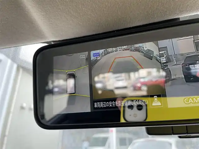 三菱 ｅＫクロス T 石川県 2020(令2)年 5.4万km 黄 純正9型ナビ/フルセグTV/アラウンドビューモニター/LEDヘッドライト/ETC/インテリキー/プッシュスタート/電動ミラー/デジタルミラー/レーンキープ/オートエアコン/保証書