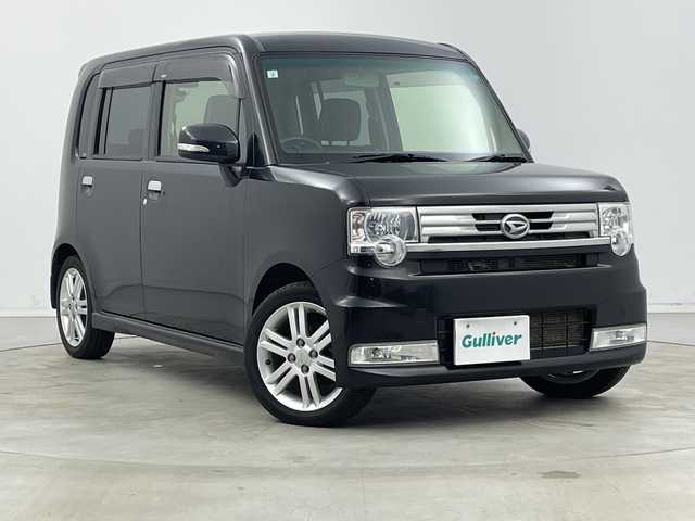 ダイハツ ムーヴ コンテ カスタム RS スマートセレSN 新潟県 2015(平27)年 4.6万km ブラックマイカメタリック 4WD/純正メモリナビ/　ワンセグTV/Bluetooth/CD/DVD/USB/バックモニター/スマートキー/HIDヘッドライト/純正フロアマット/純正15インチアルミホイール