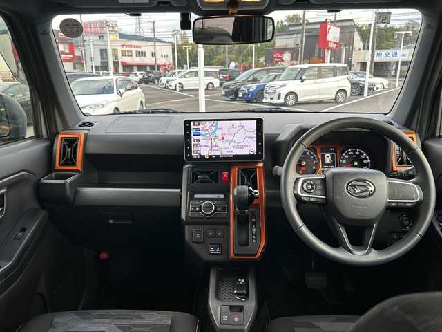 ダイハツ タフト G 鹿児島県 2021(令3)年 2.2万km レイクブルーメタリック ワンオーナー/純正SDナビ/（Bluetooth/フルセグTV/CD/DVD）/バックカメラ/LEDヘッドライト/前方ドライブレコーダー/シートヒーター/アイドリングストップ/スマートキー/USB/純正フロアマット