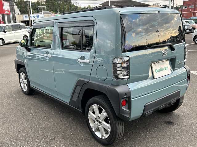 ダイハツ タフト G 鹿児島県 2021(令3)年 2.2万km レイクブルーメタリック ワンオーナー/純正SDナビ/（Bluetooth/フルセグTV/CD/DVD）/バックカメラ/LEDヘッドライト/前方ドライブレコーダー/シートヒーター/アイドリングストップ/スマートキー/USB/純正フロアマット