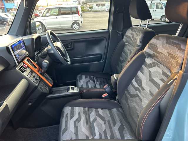 ダイハツ タフト G 鹿児島県 2021(令3)年 2.2万km レイクブルーメタリック ワンオーナー/純正SDナビ/（Bluetooth/フルセグTV/CD/DVD）/バックカメラ/LEDヘッドライト/前方ドライブレコーダー/シートヒーター/アイドリングストップ/スマートキー/USB/純正フロアマット