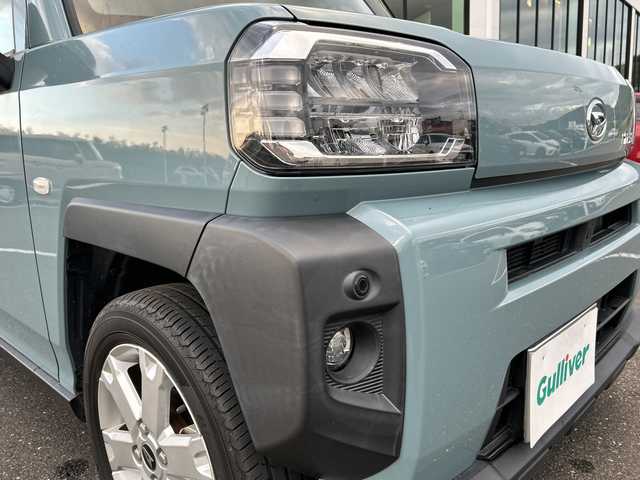 ダイハツ タフト G 鹿児島県 2021(令3)年 2.2万km レイクブルーメタリック ワンオーナー/純正SDナビ/（Bluetooth/フルセグTV/CD/DVD）/バックカメラ/LEDヘッドライト/前方ドライブレコーダー/シートヒーター/アイドリングストップ/スマートキー/USB/純正フロアマット