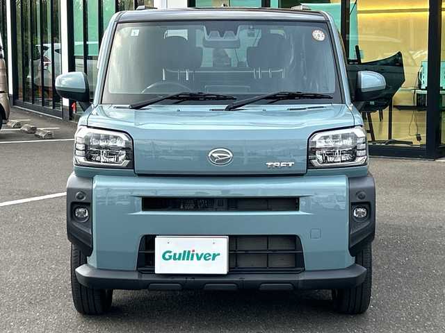 ダイハツ タフト G 鹿児島県 2021(令3)年 2.2万km レイクブルーメタリック ワンオーナー/純正SDナビ/（Bluetooth/フルセグTV/CD/DVD）/バックカメラ/LEDヘッドライト/前方ドライブレコーダー/シートヒーター/アイドリングストップ/スマートキー/USB/純正フロアマット