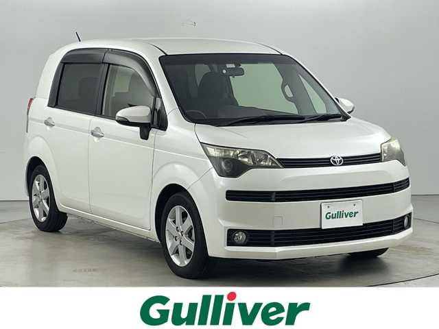 トヨタ スペイド G 愛知県 2012(平24)年 10.6万km ホワイトパールクリスタルシャイン 禁煙車/7インチナビ/（CD/DVD/SD/ワンセグTV）/バックカメラ/ETC/シートヒーター/パワースライドドア/純正15インチアルミホイール/スマートキー/スペアキー1本/プッシュスタート/HIDヘッドライト/フロントフォグランプ/オートライト/フロアマット/横滑り防止装置/電動格納ミラー