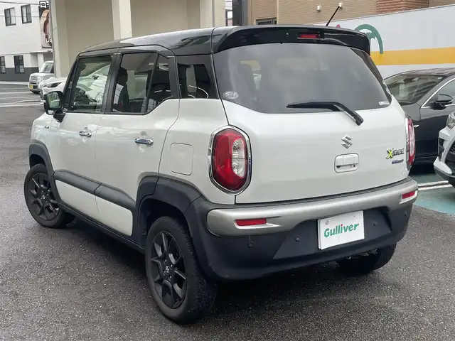 スズキ クロスビー HYBRID MZ 静岡県 2019(平31)年 6万km ピュアホワイトパール/ブラック2トーンルーフ ワンオーナー/社外ナビ/フルセグTV/DVD/CD/SD/MSV/BT/バックカメラ/ビルトインETC/クルーズコントロール/衝突軽減ブレーキ/レーンキープアシスト/バックソナー/パドルシフト/LEDヘッドライト/LEDフォグ/純正16インチAW/保証書/取扱説明書/ナビ取扱説明書/R4/R6点検記録簿有