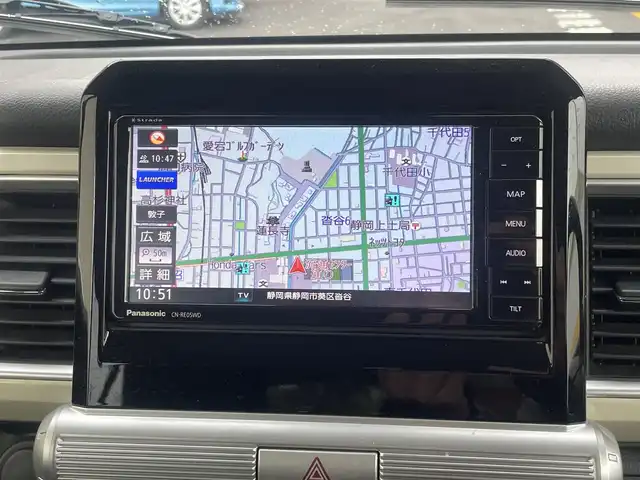 スズキ クロスビー HYBRID MZ 静岡県 2019(平31)年 6万km ピュアホワイトパール/ブラック2トーンルーフ ワンオーナー/社外ナビ/フルセグTV/DVD/CD/SD/MSV/BT/バックカメラ/ビルトインETC/クルーズコントロール/衝突軽減ブレーキ/レーンキープアシスト/バックソナー/パドルシフト/LEDヘッドライト/LEDフォグ/純正16インチAW/保証書/取扱説明書/ナビ取扱説明書/R4/R6点検記録簿有