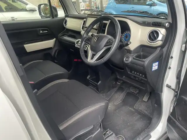 スズキ クロスビー HYBRID MZ 静岡県 2019(平31)年 6万km ピュアホワイトパール/ブラック2トーンルーフ ワンオーナー/社外ナビ/フルセグTV/DVD/CD/SD/MSV/BT/バックカメラ/ビルトインETC/クルーズコントロール/衝突軽減ブレーキ/レーンキープアシスト/バックソナー/パドルシフト/LEDヘッドライト/LEDフォグ/純正16インチAW/保証書/取扱説明書/ナビ取扱説明書/R4/R6点検記録簿有