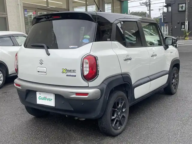 スズキ クロスビー HYBRID MZ 静岡県 2019(平31)年 6万km ピュアホワイトパール/ブラック2トーンルーフ ワンオーナー/社外ナビ/フルセグTV/DVD/CD/SD/MSV/BT/バックカメラ/ビルトインETC/クルーズコントロール/衝突軽減ブレーキ/レーンキープアシスト/バックソナー/パドルシフト/LEDヘッドライト/LEDフォグ/純正16インチAW/保証書/取扱説明書/ナビ取扱説明書/R4/R6点検記録簿有