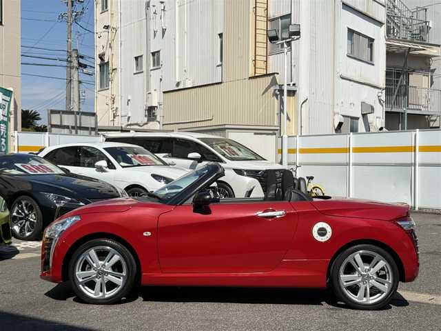 ダイハツ コペン ローブ 愛知県 2016(平28)年 3.2万km マタドールレッドP /ワンオーナー//禁煙車//アクティブトップ//純正ナビ//地デジ/Bluetooth/SD/USB/CD/DVD/ラジオ//ETC//ルーバーガーニッシュ(DOP)//フューエルリッドガーニッシュ(DOP)//ヘッドレスト一体型スポーツシート//シートヒーター//純正16インチアルミホイール//MTモード付きAT//TRC//LEDヘッドライト//フォグランプ//プッシュスタート//革巻きステアリング//チルトステアリング//アイドリングストップ//純正フロアマット//保証書//取扱説明書//ナビ取扱説明書//点検整備記録簿H30.R4.6