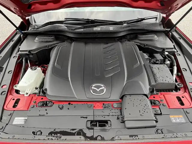 マツダ ＣＸ－６０ XD HV プレミアムスポーツ 滋賀県 2022(令4)年 2.2万km ソウルレッドクリスタルM サンルーフ/純正12.3インチSDナビ/（BT/フルセグ/USB/HDMI）/360°ビューモニタ/衝突軽減ブレーキ/誤発進抑制機能/レーンアシスト/ブラインドスポットモニター/レーンアシスト/コーナーセンサー/ヘッドアップディスプレイ/ナッパレザー＆スエード調コンビシート/メモリ付きパワーシート/シートヒーター/エアシート/電動リアゲート/パドルシフト/ステアリングヒーター