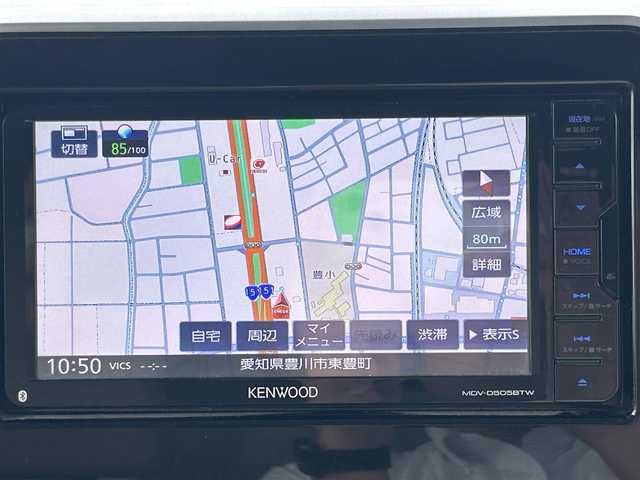 スズキ スペーシア HYBRID X 愛知県 2018(平30)年 4.8万km シフォンアイボリーM ワンオーナー/社外メモリナビ/フルセグテレビ/アイドリングストップ/ドアバイザー/プッシュスタート/両側パワースライドドア/衝突軽減ブレーキ
