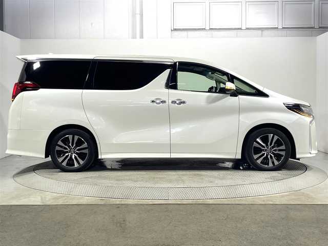 トヨタ アルファード S Cパッケージ 大阪府 2022(令4)年 1.1万km ホワイトパールクリスタルシャイン サンルーフ　黒革シート　純正ナビＴＶ　Ｂカメラ　後席モニター　三眼ＬＥＤ　デジタルインナーミラー　パワーシート／ヒーター／エアコン　電動リアゲート　衝突軽減　レーダーＣ　ＢＳＭ　クリアランスソナー