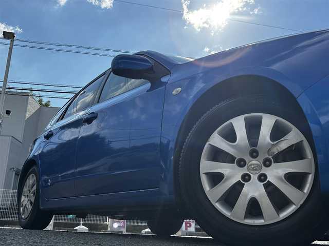 スバル インプレッサ 15S コンフォートセレクション 熊本県 2008(平20)年 11.6万km WRブルーマイカ 社外メモリナビ/【AM/FM/CD/DVD/BT/フルセグTV】/ETC/MTモード付AT/ハロゲンヘッドライト/フォグランプ/ヘッドライトレベライザー/電格ミラー/スマートキー/プッシュスタート/純正フロアマット/純正ホイールキャップ/取扱説明書