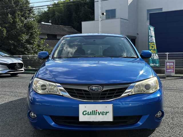 スバル インプレッサ 15S コンフォートセレクション 熊本県 2008(平20)年 11.6万km WRブルーマイカ 社外メモリナビ/【AM/FM/CD/DVD/BT/フルセグTV】/ETC/MTモード付AT/ハロゲンヘッドライト/フォグランプ/ヘッドライトレベライザー/電格ミラー/スマートキー/プッシュスタート/純正フロアマット/純正ホイールキャップ/取扱説明書