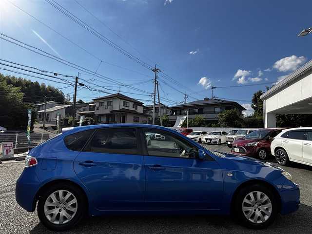 スバル インプレッサ 15S コンフォートセレクション 熊本県 2008(平20)年 11.6万km WRブルーマイカ 社外メモリナビ/【AM/FM/CD/DVD/BT/フルセグTV】/ETC/MTモード付AT/ハロゲンヘッドライト/フォグランプ/ヘッドライトレベライザー/電格ミラー/スマートキー/プッシュスタート/純正フロアマット/純正ホイールキャップ/取扱説明書
