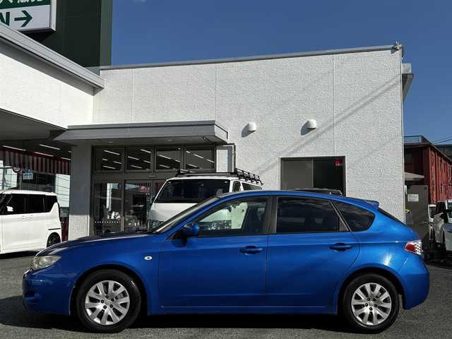 スバル インプレッサ 15S コンフォートセレクション 熊本県 2008(平20)年 11.6万km WRブルーマイカ 社外メモリナビ/【AM/FM/CD/DVD/BT/フルセグTV】/ETC/MTモード付AT/ハロゲンヘッドライト/フォグランプ/ヘッドライトレベライザー/電格ミラー/スマートキー/プッシュスタート/純正フロアマット/純正ホイールキャップ/取扱説明書