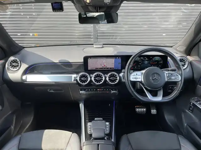 メルセデス・ベンツ Ｍ・ベンツ ＧＬＢ２００ｄ 4マチック AMGライン 三重県 2021(令3)年 5.5万km コスモスブラック ACC/レーダーセーフティ /純正ナビ/フルセグTV/全方位カメラ/ETC/ハーフレザー/シートヒーター/パワーシート/アンビエントライト/前後ドライブレコーダー/純正19インチアルミ