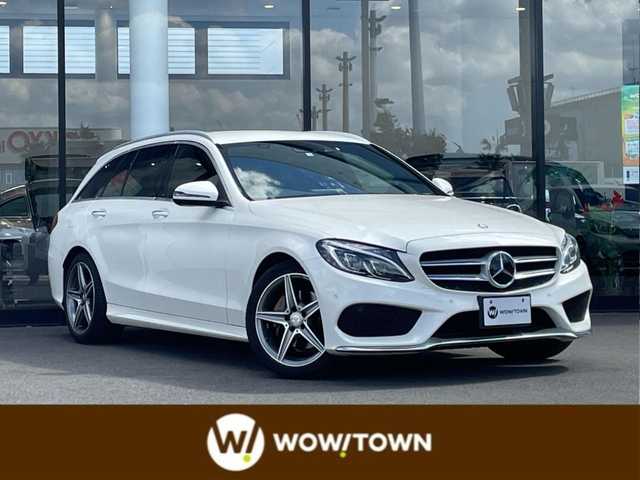 メルセデス・ベンツ Ｃ２００ ワゴン スポーツ 千葉県 2016(平28)年 5.8万km ダイヤモンドホワイト ARTICOレザー/運転席パワーシート/シートヒーター/ヘッドアップディスプレイ/レーダーセーフティパッケージ/純正HDDナビ/バックカメラ/地デジ/パワーバックドア/純正１８インチAW/LEDライト