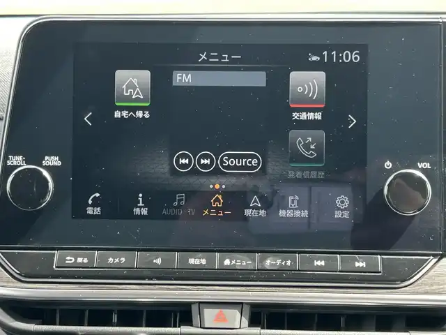 日産 オーラ G 鹿児島県 2024(令6)年 0.1万km ピュアホワイトパール 純正メモリナビ/　　BT/フルセグ/全方位カメラ/クルーズコントロール/LEDヘッドライト/ハーフレザーシート/純正17インチアルミホイール/ステアリングヒーター/純正ビルトインETC2.0/オートマチックハイビーム/スマートキー
