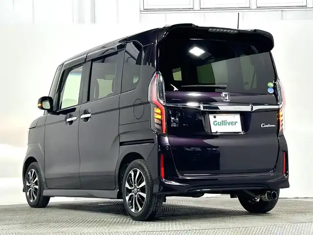 ホンダ Ｎ ＢＯＸ カスタム G L ホンダセンシング 大阪府 2020(令2)年 3.5万km プレミアムベルベットパープル・パール 純正8incナビTV バックカメラ パワースライドドア シートヒーター レーダークルコン 衝突軽減ブレーキ レーンアシスト スマートキー プッシュスタート 前後ドライブレコーダー ETC