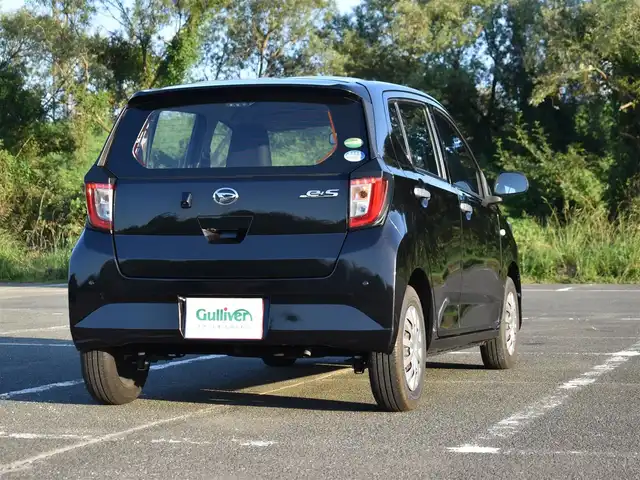 ダイハツ ミラ イース L SAⅢ 福岡県 2021(令3)年 2.2万km ブラックマイカメタリック ○スマートアシストIII○/社外メモリナビ【AVN-R10】/　フルセグTV/CD/DVD/Bluetooth/バックカメラ/アイドリングストップ/ETC/社外LEDヘッドライト/フロアマット/コーナーセンサー/ISOFIX